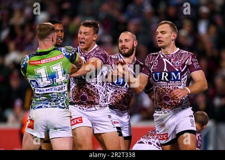 Canberra Raiders v Manly-Warringah Sea Eagles, NRL Round 12, Full Matc  in 2023