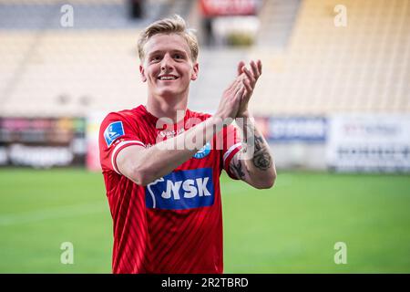 Horsens, Denmark. 19th, May 2023. Pelle Mattsson of Silkeborg IF seen after the 3F Superliga match between AC Horsens and Silkeborg IF at Nordstern Arena Horsens in Horsens. (Photo credit: Gonzales Photo - Morten Kjaer). Stock Photo