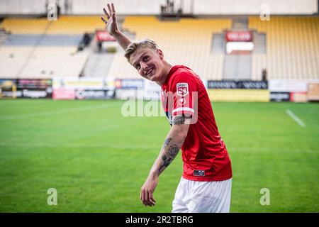 Horsens, Denmark. 19th, May 2023. Pelle Mattsson of Silkeborg IF seen after the 3F Superliga match between AC Horsens and Silkeborg IF at Nordstern Arena Horsens in Horsens. (Photo credit: Gonzales Photo - Morten Kjaer). Stock Photo