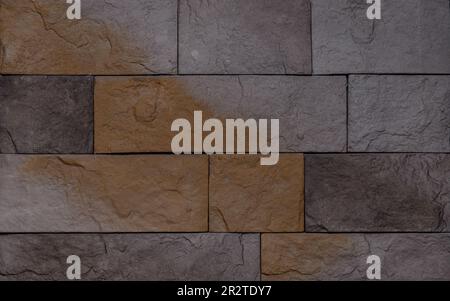 Dark Brick Background Stock Photo