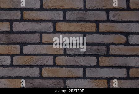 Dark Brick Background Stock Photo