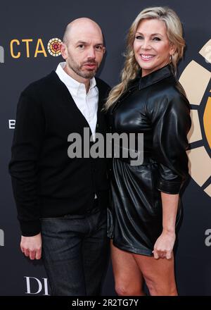 Universal City, United States. 20th May, 2023. UNIVERSAL CITY, LOS ANGELES, CALIFORNIA, USA - MAY 20: Paul Scheer and June Diane Raphael arrive at the Charlize Theron Africa Outreach Project (CTAOP) 2023 Block Party held at the Universal Studios Backlot on May 20, 2023 in Universal City, Los Angeles, California, United States. (Photo by Xavier Collin/Image Press Agency) Credit: Image Press Agency/Alamy Live News Stock Photo