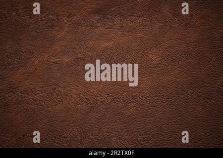 luxury leather texture with genuine pattern, brown skin background Stock Photo