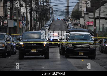 Police Tape Seen Around The Crime Scene In London Stock Photo - Alamy