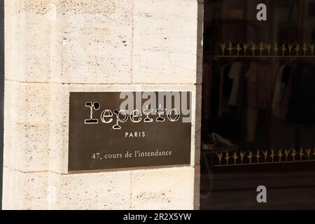 Bordeaux , Aquitaine  France - 05 19 2023 : Repetto paris logo text and brand sign on store house French chain fashion luxury universe Stock Photo