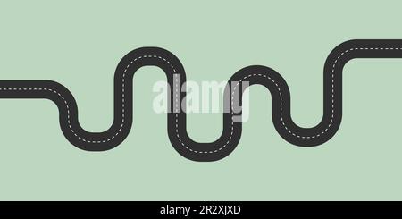 zig zag road clipart graphic