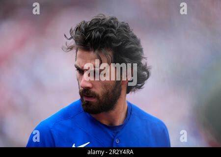 Chicago Cubs' Dansby Swanson before a baseball game, Sunday, May 21, 2023,  in Philadelphia. (AP Photo/Matt Rourke Stock Photo - Alamy