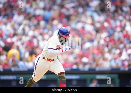 Philadelphia Phillies' Josh Harrison plays during a baseball game,  Saturday, April 22, 2023, in Philadelphia. (AP Photo/Matt Slocum Stock  Photo - Alamy