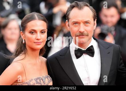 2023 Cannes Film Festival: Jude Law and Alicia Vikander at the FIREBRAND  Photocall - Tom + Lorenzo