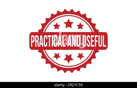 Practical and Useful Rubber Stamp Seal Vector Stock Vector