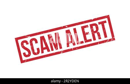 Scam Alert Rubber Stamp Seal Vector Stock Vector