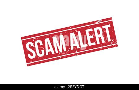 Scam Alert Rubber Stamp Seal Vector Stock Vector