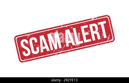Scam Alert Rubber Stamp Seal Vector Stock Vector