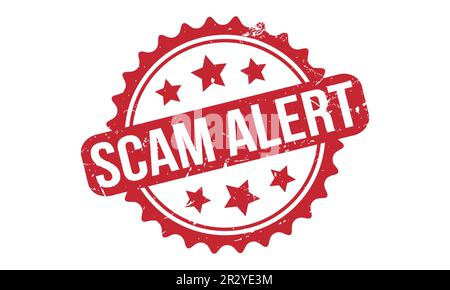 Scam Alert Rubber Stamp Seal Vector Stock Vector