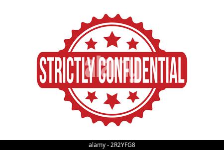 Strictly Confidential Rubber Stamp Seal Vector Stock Vector Image & Art ...