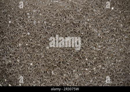 Sponge texture macro close up shot Stock Photo