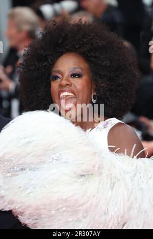 Cannes, France. 17th May, 2023. CANNES, France on 17. MAY 2023; Viola Davis attends L'OrÈal Paris at the 76th Cannes Film Festival on May 17, 2023 in Cannes, France., picture and copyright Thierry CARPICO/ATP images (CARPICO Thierry/ATP/SPP) Credit: SPP Sport Press Photo. /Alamy Live News Stock Photo