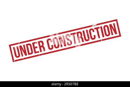 Under Construction Rubber Stamp Seal Vector Stock Vector