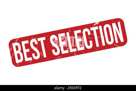 Best Selection Rubber Stamp Seal Vector Stock Vector