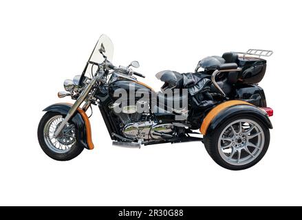 beautiful motorcycle isolated on white background Stock Photo