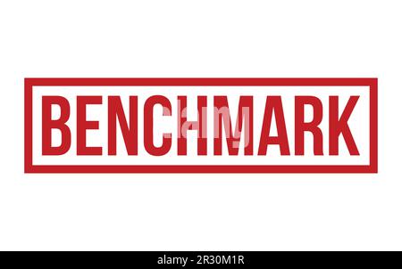 Benchmark rubber grunge stamp seal vector Stock Vector