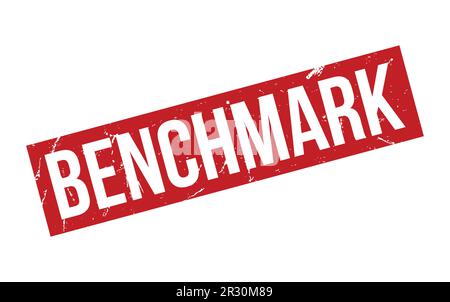Benchmark rubber grunge stamp seal vector Stock Vector