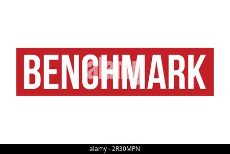 Benchmark rubber grunge stamp seal vector Stock Vector