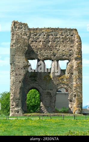 Autun (Augustodunum) Temple of Janus. Morvan regional natural park. Saone et Loire. Bourgogne Franche Comte. France Stock Photo