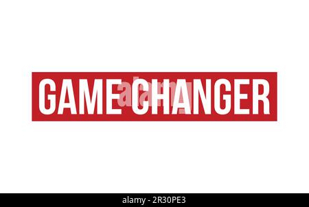 Game Changer Rubber Stamp Seal Vector Stock Vector