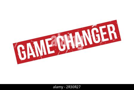 Game Changer Rubber Stamp Seal Vector Stock Vector