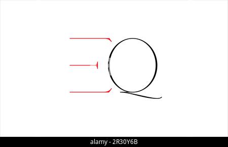 Initials logo design Stock Vector