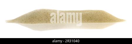 Sand Panorama View isolated on white background Stock Photo