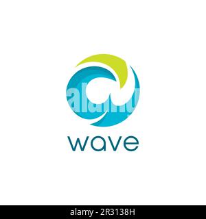 Wave Logo Abstract for your business Stock Vector