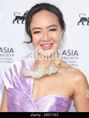 Los Angeles, USA. 21st May, 2023. Angel Pai arrives at the 2023 Asia Society Southern California Annual Gala held at the Skirball Cultural Center in Los Angeles, CA on Sunnday, ?May 21, 2023. (Photo By Sthanlee B. Mirador/Sipa USA) Credit: Sipa USA/Alamy Live News Stock Photo