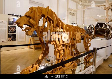 Mechanical Lion, The World of Leonardo da Vinci Museum, Milan