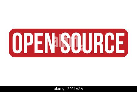 Open Source Rubber Stamp Seal Vector Stock Vector