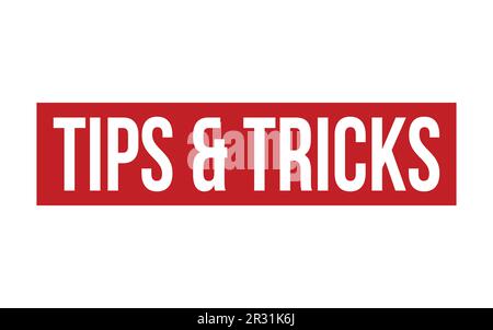 Tips & Tricks Rubber Stamp Seal Vector Stock Vector