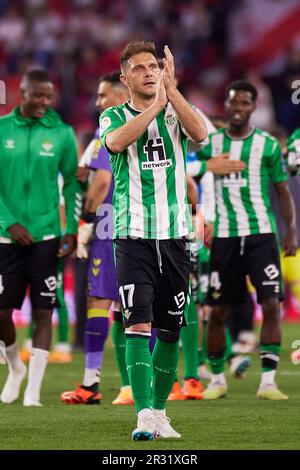 Seville, Spain. 21st May, 2023. Youssouf Sabaly of Real Betis in action ...