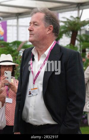 London, UK. 22nd May, 2023. Piers Morgan at Chelsea Flower Show. Credit: Anna Watson/Alamy Live News Stock Photo