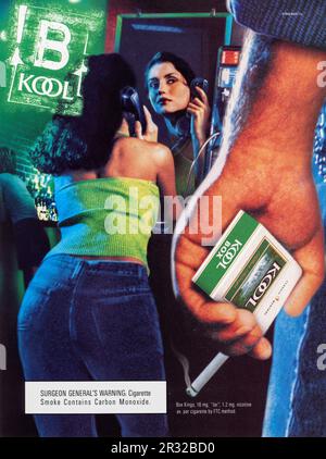 Vintage 'Playboy' August 1998 Magazine Issue Advert, USA Stock Photo