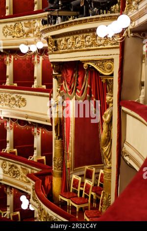 Museo Teatrale alla Scala museum, Milan, Lombardy, Italy, Europe Stock Photo