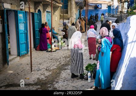 zoco, Chefchauen, -Chauen-, Marruecos, norte de Africa, continente africano. Stock Photo