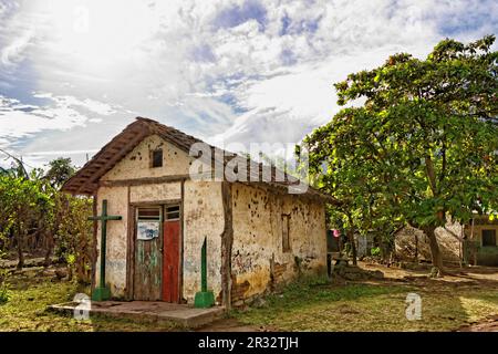 Village church, Ometepe Island, Nicaragua Stock Photo