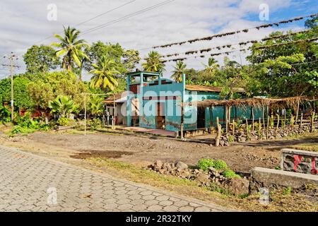 Village church, Ometepe Island, Nicaragua Stock Photo