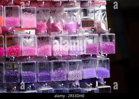 Glass beads Stock Photo