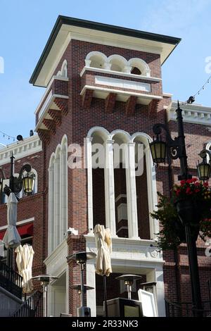 The Golden Triangle, Two Rodeo Drive, Beverly Hills, Los Angeles County, California, USA, North America Stock Photo