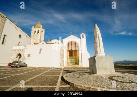 capilla en honor a la Reina Isabel de Portugal, nieta de Jaime I el Conquistador, Estremoz, Alentejo, Portugal, europa. Stock Photo