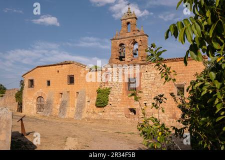 beaterio de San Román, Sinagoga, Medinaceli, Soria, comunidad autónoma de Castilla y León, Spain, Europe. Stock Photo