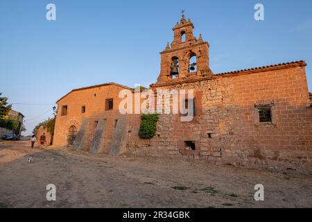 beaterio de San Román, Sinagoga, Medinaceli, Soria, comunidad autónoma de Castilla y León, Spain, Europe. Stock Photo