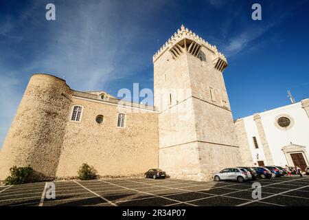 capilla en honor a la Reina Isabel de Portugal, nieta de Jaime I el Conquistador, Estremoz, Alentejo, Portugal, europa. Stock Photo